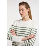 DreiMaster - Maxi Jurk - Gebroken Wit - Dames