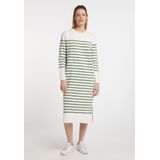 DreiMaster - Maxi Jurk - Gebroken Wit - Dames