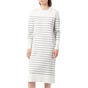 DreiMaster Maritim Maxi-jurk voor dames, 39526284, wolwit, grijs gemêleerd, XS/S, Wolwit, grijs gemêleerd, XS/S