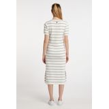 DreiMaster - Gebreide Jurk - Gebroken Wit - Maxi-lengte - Dames