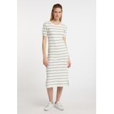 DreiMaster - Gebreide Jurk - Gebroken Wit - Maxi-lengte - Dames