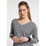 DreiMaster - Maritim - Trui - Marine / Wit