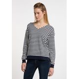 DreiMaster - Maritim - Trui - Marine / Wit