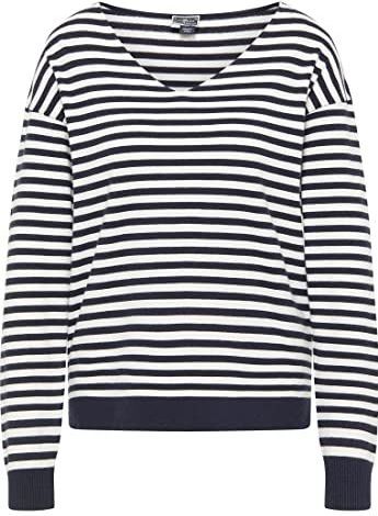 DreiMaster - Maritim - Trui - Marine / Wit