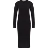 DreiMaster - Klassik - Gebreide Jurk - Zwart