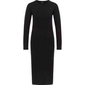 DreiMaster - Klassik - Gebreide Jurk - Zwart