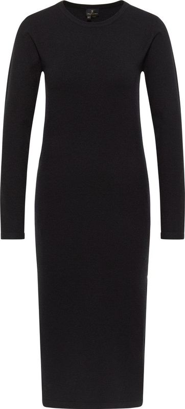 DreiMaster - Klassik - Gebreide Jurk - Zwart