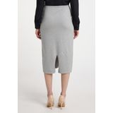 Dreimaster - Klassik - Kokerrok - Grijs Melange