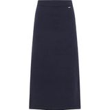 DreiMaster - A-lijnrok - Marine - Gebreid - Dames