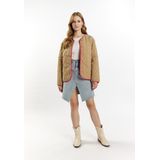 DreiMaster - Gewatteerd Jack - Taupe - Dames