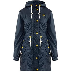 SCHMUDDELWEDDA Imperméable pour femme, Mélange gris marine, L