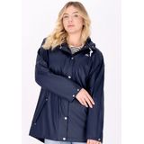 Schmuddelwedda - Mackintosh - Regenjas - Marine - Plus Size