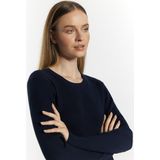 Dreimaster - Gebreide Trui - Marine - Dames