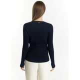 Dreimaster - Gebreide Trui - Marine - Dames