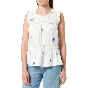 TILDEN Damestop, wolwit blauw, S