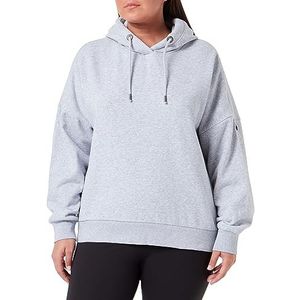TILDEN Dames oversized hoodie 37831179, lichtgrijs melange, L, lichtgrijs, gemêleerd, L grote maten