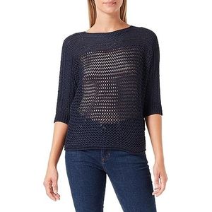 TILDEN Gebreide damestrui, marineblauw, XS/S