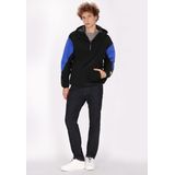 Schmuddelwedda - Blouson - Zwart - Koningsblauw - Heren