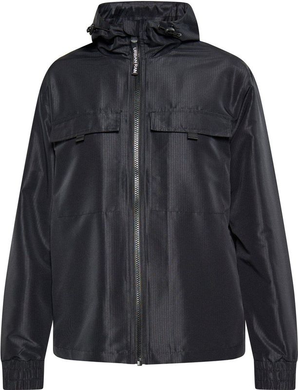 Schmuddelwedda - Urban Rain - Tussenjas - Zwart - Licht Gevoerd