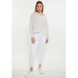 Dreimaster - Blouse - Lichtblauw - Wolwit