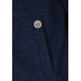 Fleece Jas - Gemêleerd - Opstaande Kraag - Ritssluiting