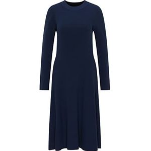 Reiswood Gebreide damesjurk 31429135-RE01, marineblauw, XL/XXL, marineblauw, XL/XXL