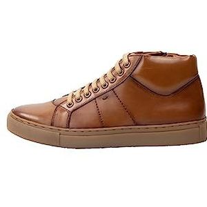 YEPA Bottes à lacets pour homme, camel, 41 EU