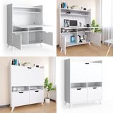 Vicco Secretaire bureau Berdi, Wit, x 45 cm