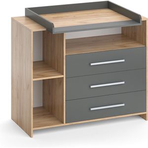 Vicco - Oskar - Commode - Krachtige Eik - 113 x 100 cm