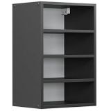 Vicco Regalhängeschrank Küchenschrank Küchenzeile R-Line 40 cm Anthrazit Fächer