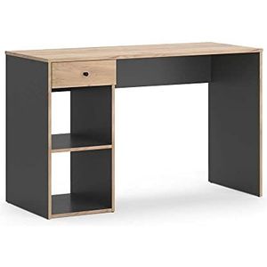 Vicco Bureau ""Sirio"", Antraciet/Krachtige eik goud, 120 x 50 cm