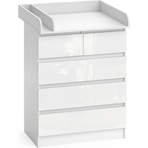Houten commode 5 lades Newport - maatwerk (PS151) - Villa Laura