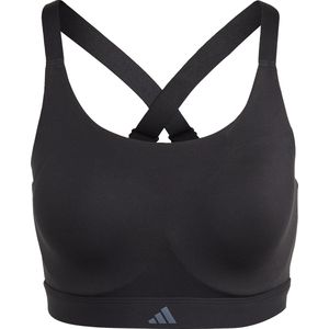 adidas - Tailored Impact Luxe - Sport BH - Zwart - Materiaal