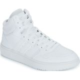 adidas Hoops 3.0 Mid Lifestyle Basketball Classic Vintage Shoes Sneakers heren, ftwr white/ftwr white/ftwr white, 46 EU