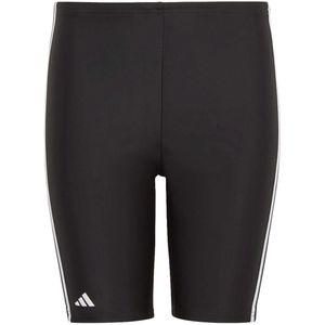 adidas Performance Classic 3-Stripes Lange Zwembroek - Kinderen - Zwart- 152