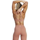 adidas - Medium-Support Sport BH - Zwart - Gerecycled Nylon/Elastaan