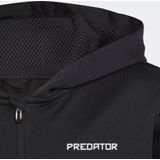adidas - Predator Hoodie - Zwart - Gerecycled Polyester - AEROREADY