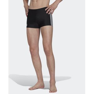 Adidas classic 3-stripes zwemboxer in de kleur zwart.