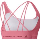adidas Performance - CoreFlow - Sport BH - Roze - Interlock - Vochtabsorberend