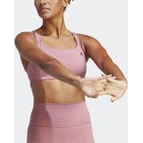 adidas Performance - CoreFlow - Sport BH - Roze - Interlock - Vochtabsorberend