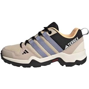 adidas Terrex AX2R Hiking Sneakers voor kinderen, uniseks, Zand Strata/Zilver Paars/Zuur Oranje