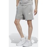 adidas Sportswear Essentials French Terry 3-Stripes Short - Heren - Grijs
