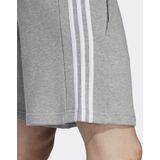 adidas Sportswear Essentials French Terry 3-Stripes Short - Heren - Grijs