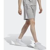 adidas Sportswear Essentials French Terry 3-Stripes Short - Heren - Grijs