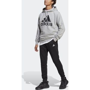 adidas - Sportswear Big Logo Terry - Trainingspak - Grijs - 52% Katoen / 48% Gerecycled Polyester