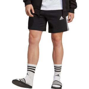 adidas Sportswear Essentials French Terry 3-Stripes Short - Heren - Zwart