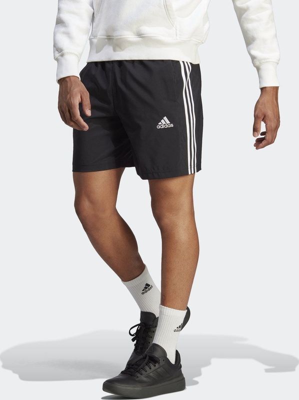 adidas Sportswear AEROREADY Essentials Chelsea 3-Stripes Short - Heren - Zwart