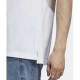adidas - Poloshirt - Wit - Katoen - Normale Pasvorm