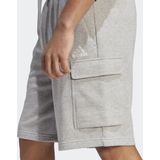 adidas - Sportswear Essentials French Terry Cargo Short - Grijs - Katoen