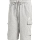 adidas - Sportswear Essentials French Terry Cargo Short - Grijs - Katoen